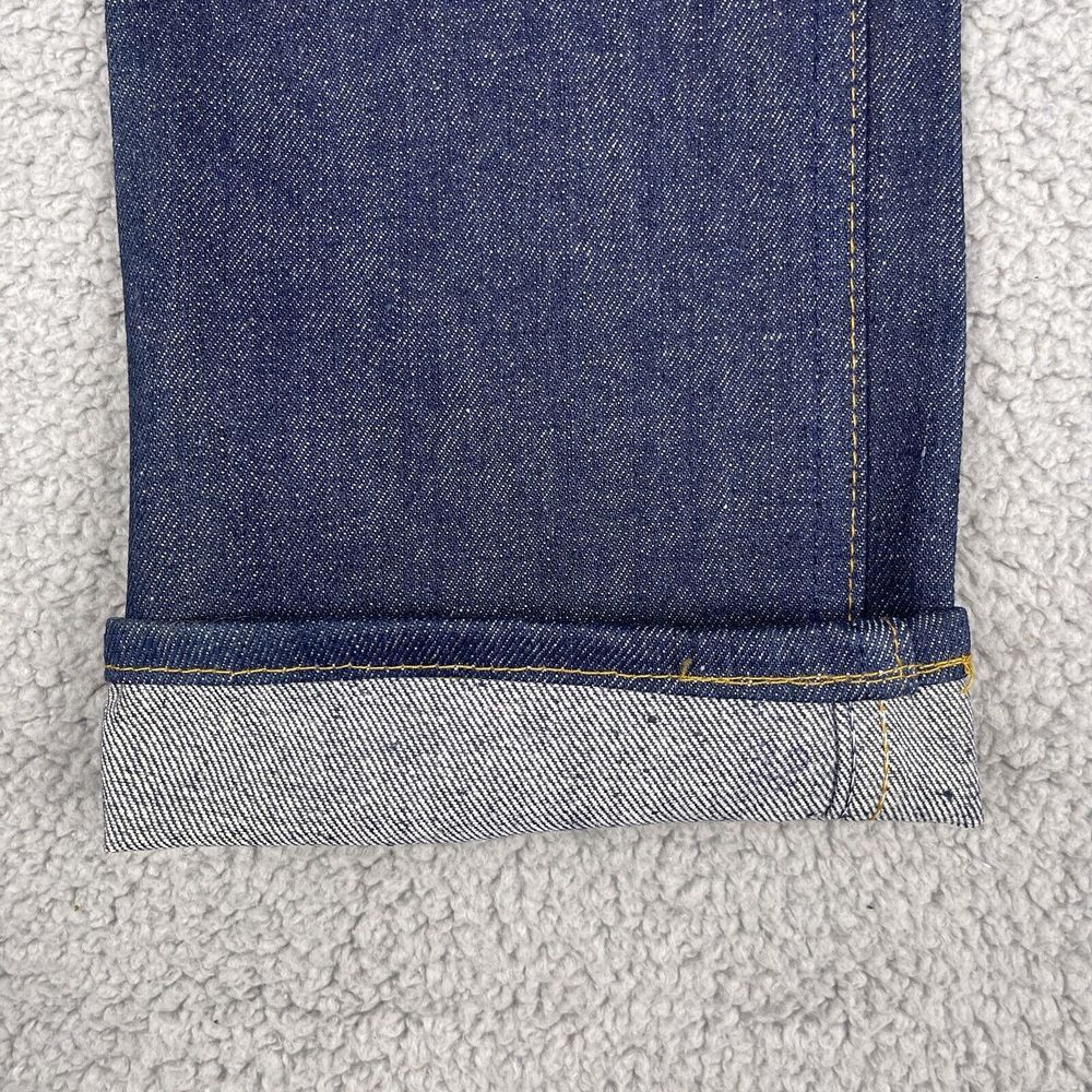 VTG Deadstock Levis Saddleman Jeans Womens 26x29 Raw Denim USA Orange Tab 80s - Picture 11 of 16